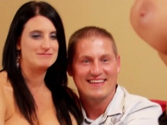 Smocking hot wifes are playing naughty swinger sex games!