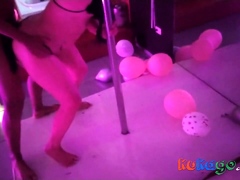 Big-Ass Latina Stripper Takes it in the Ass in VIP