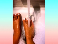 Long Foot Fetish clips at great Amateur Trampling collection