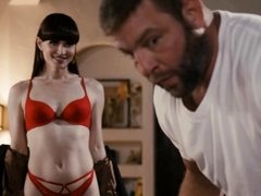 Slutty shemale analed by masseurs big cock
